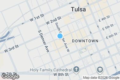 Map image of the property - 406 S Boulder Ave