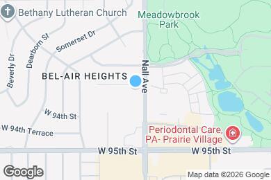 Map image of the property - 5509 W 92nd Pl