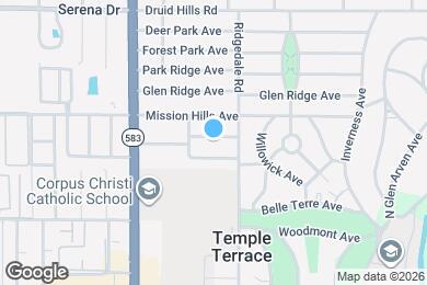 Map image of the property - 207 Redwood Ave
