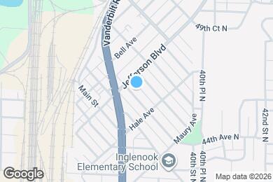 Map image of the property - 4335 Jackson St