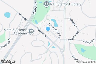 Map image of the property - 8598 Quarry Ridge Ln