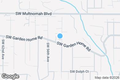 Map image of the property - 5417 SW Garden Home Rd