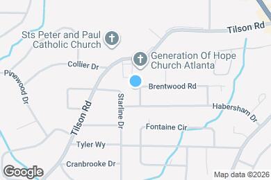 Map image of the property - 2191 Greystone Way