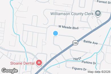 Map image of the property - 609 Eastview Cir