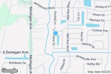Map image of the property - 2539 Christine Dr
