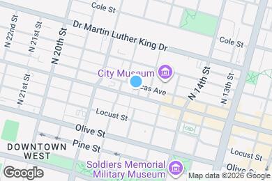 Map image of the property - 1620 Lucas Ave