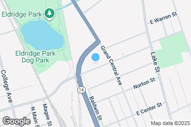 Map image of the property - 325 E Thurston St