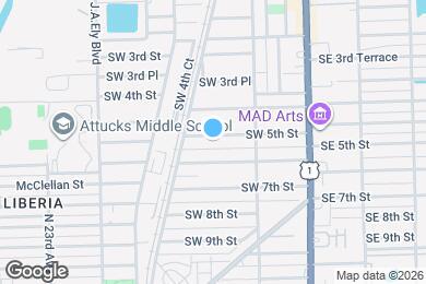 Map image of the property - 243 SW 5th St