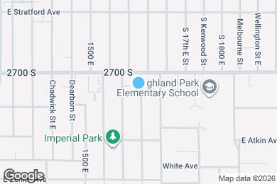 Map image of the property - 2734 S Hartford St