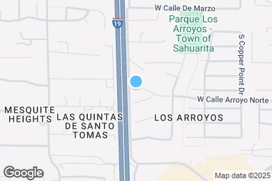 Map image of the property - 933 W Calle Arroyo Norte
