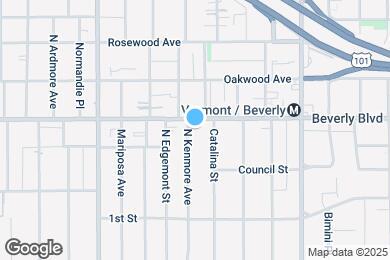 Map image of the property - 250 N Kenmore Ave
