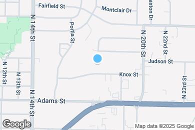 Map image of the property - 1800 Knox St