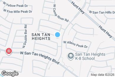 Map image of the property - 2703 W Allens Peak Dr