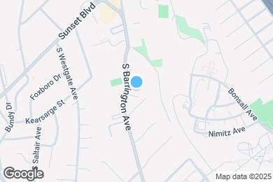 Map image of the property - 410 S Barrington Ave