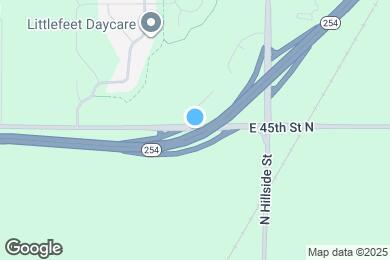 Map image of the property - 2846 E 45th Ct N