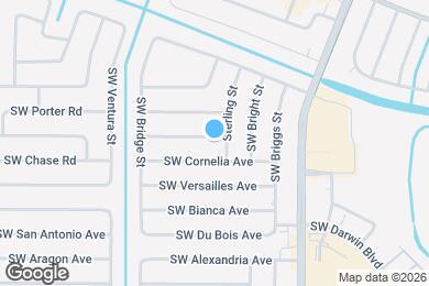 Map image of the property - 1010 SW Dubuque Ave