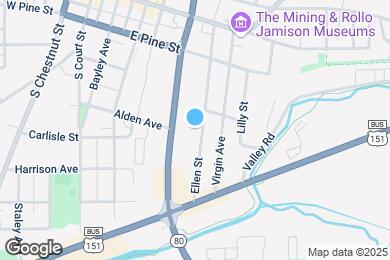 Map image of the property - 386 Ellen St