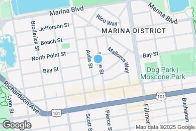 Map image of the property - Marina Court Apartments