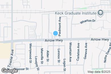 Map image of the property - 915 W Arrow Hwy