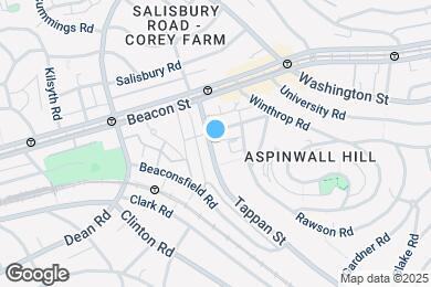 Map image of the property - 341 Tappan St