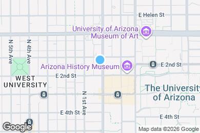 Map image of the property - 931 N Euclid Ave