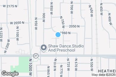 Map image of the property - 1932 N 810 W