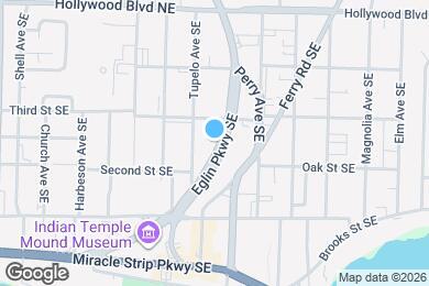 Map image of the property - 110 Eglin Pkwy SE