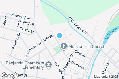 Map image of the property - 561 Center St