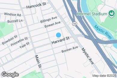 Map image of the property - 45 Harvard St