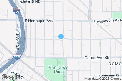 Map image of the property - 1057 15th Ave SE