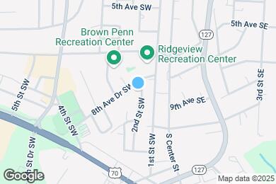 Map image of the property - 822 2nd St SW