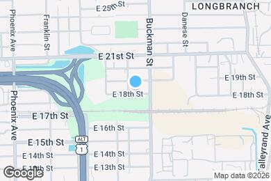 Map image of the property - 1617 E 18th St