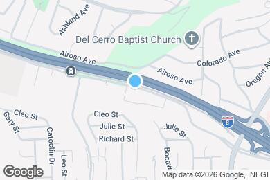 Map image of the property - 6765 Alvarado Rd