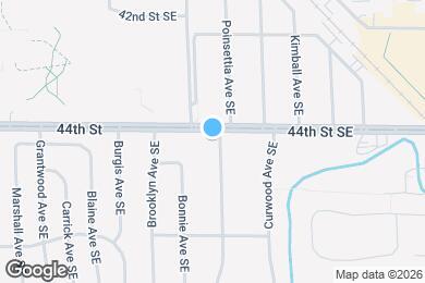 Map image of the property - 4417 Poinsettia Ave SE