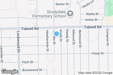 Map image of the property - 9406 Sandra St