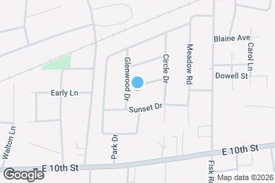 Map image of the property - 929 Deerfield Dr