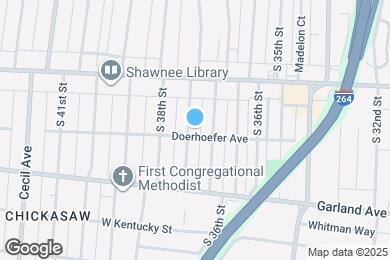 Map image of the property - 741 Dearborn Ave