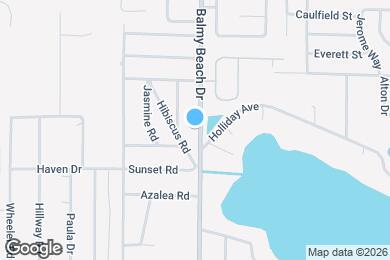 Map image of the property - 1260 Balmy Beach Dr