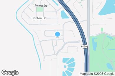 Map image of the property - 8108 Fan Palm Way