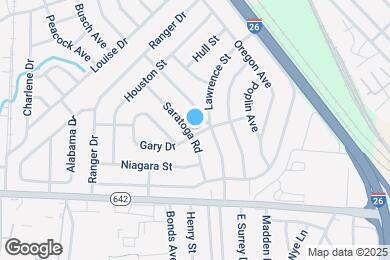 Map image of the property - 2720 Saratoga Rd
