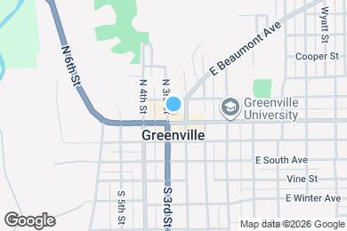 Map image of the property - 215 W College Ave
