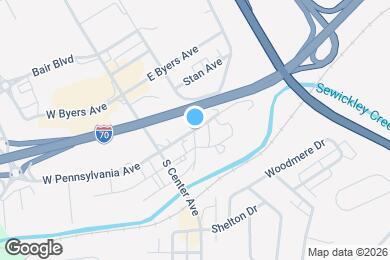 Map image of the property - 133 E Pennsylvania Ave