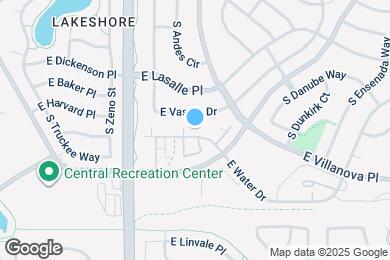 Map image of the property - 18741 E Water Dr