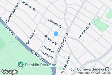 Map image of the property - 34 Hartwell St