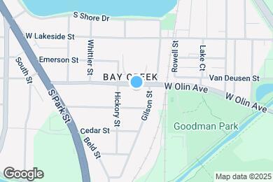 Map image of the property - 513 W Olin Ave