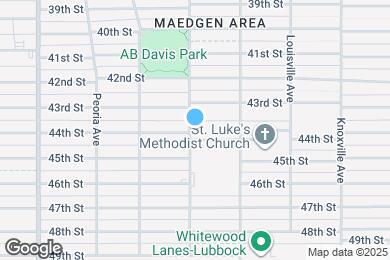 Map image of the property - 3816 44th St