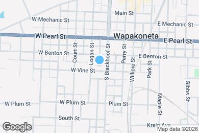 Map image of the property - Comfortable Living at Blume Lofts, Wapakoneta
