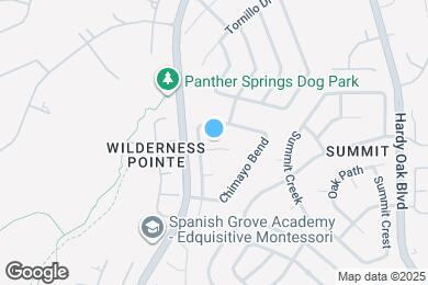 Map image of the property - 419 Coyanosa Falls