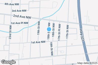 Map image of the property - 1817 1st Avenue Pl NW