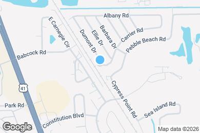 Map image of the property - 17546 Dumont Dr